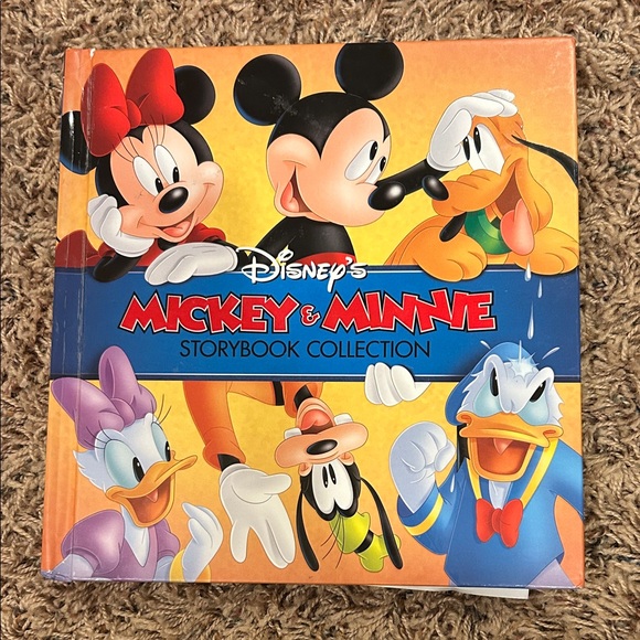 Disney Other - Disney Mickey & Minnie Storybook with Vibrant Colors